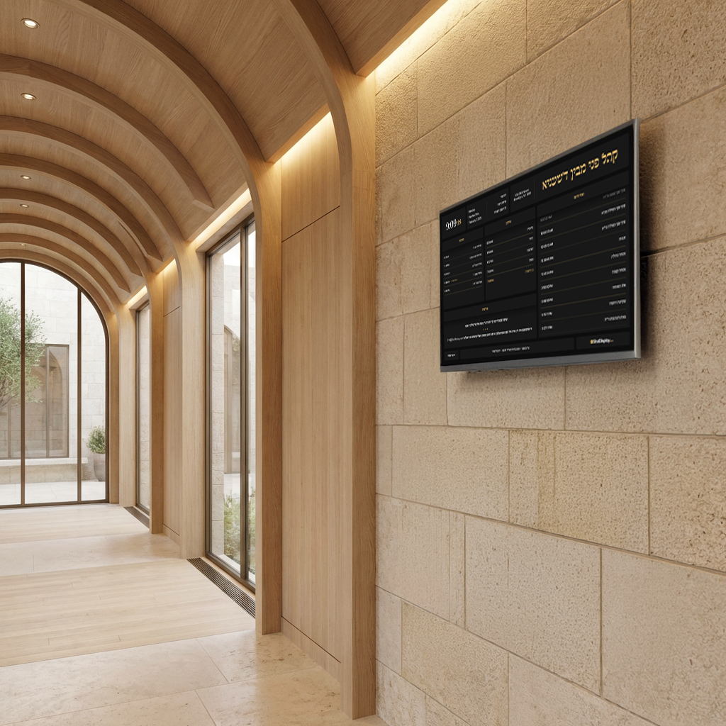 Smart Shul Screen